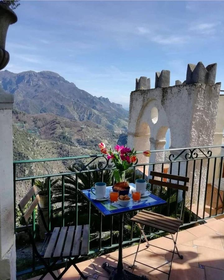 Il Sogno Di Wagner Lägenhet Ravello Exteriör bild