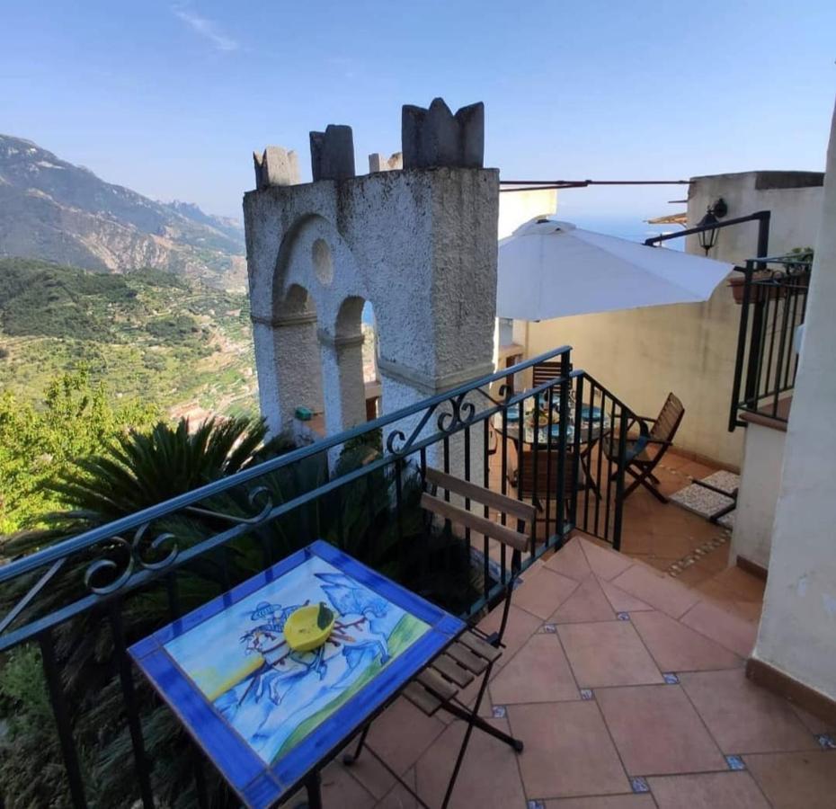 Il Sogno Di Wagner Lägenhet Ravello Exteriör bild