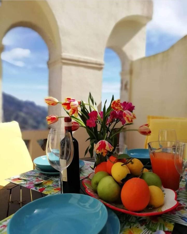 Il Sogno Di Wagner Lägenhet Ravello Exteriör bild